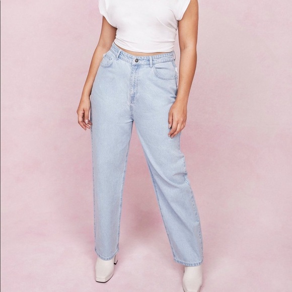 Nasty Gal Light Star Jeans - Picture 2 of 8